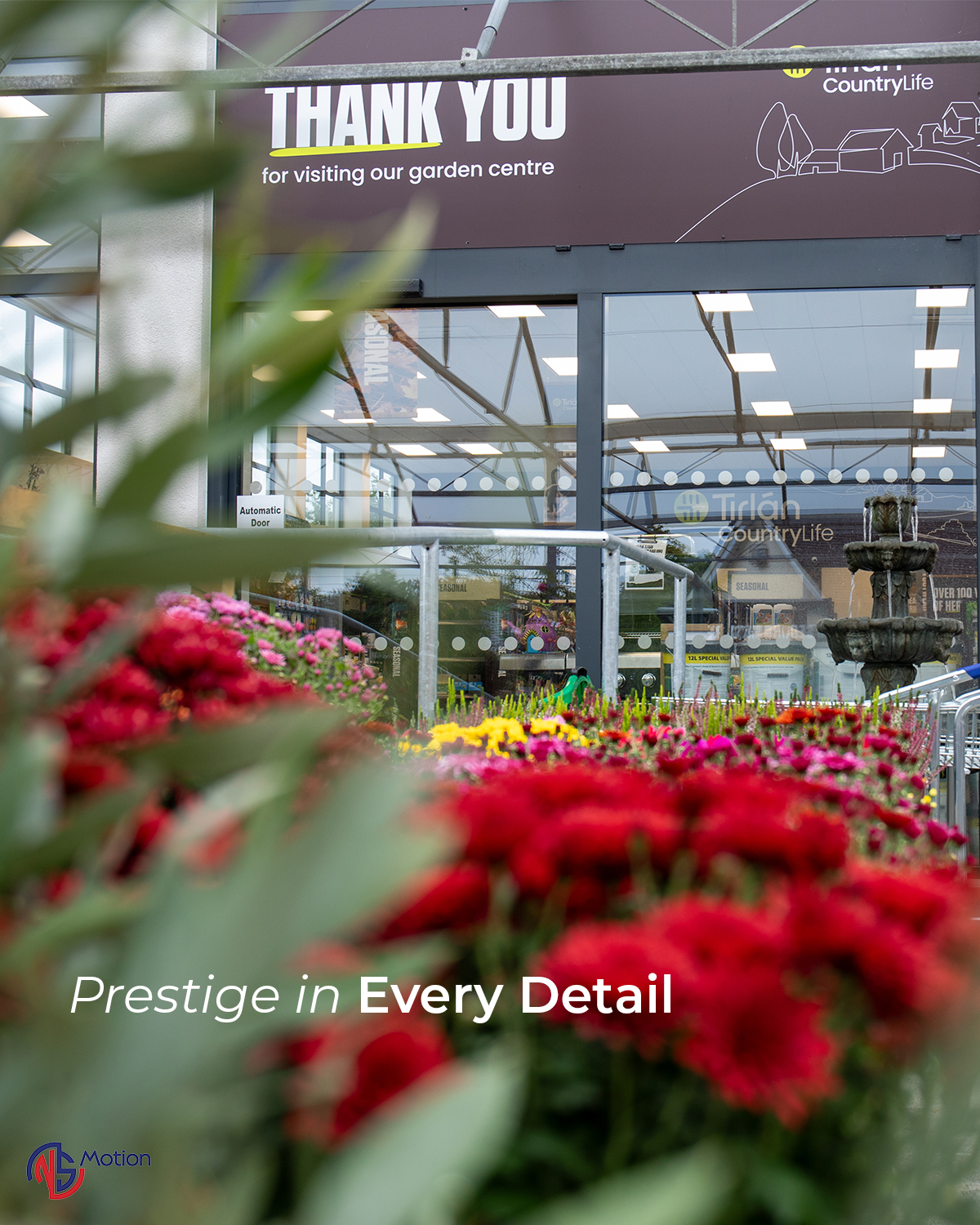 Automatic Doors sliding doors - Ireland - Flower Shop